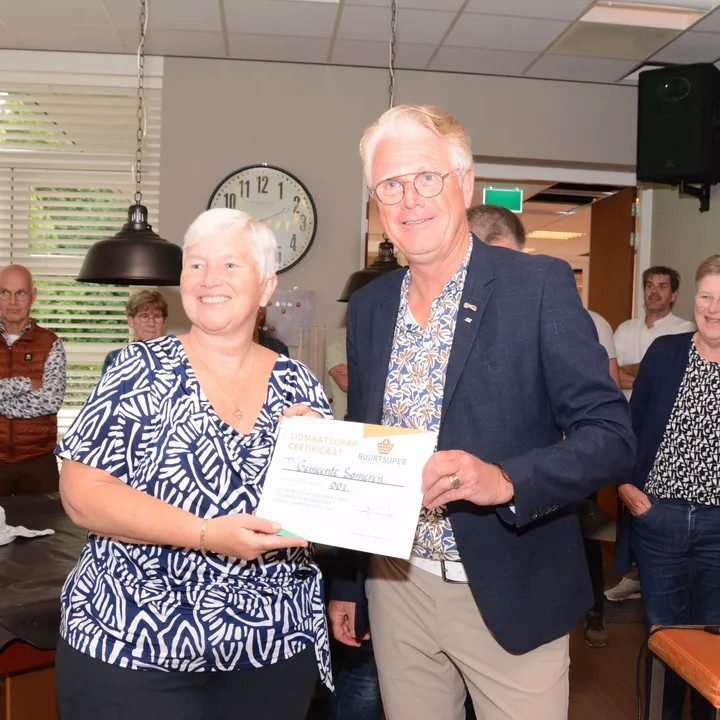 Certificaat uitreiken