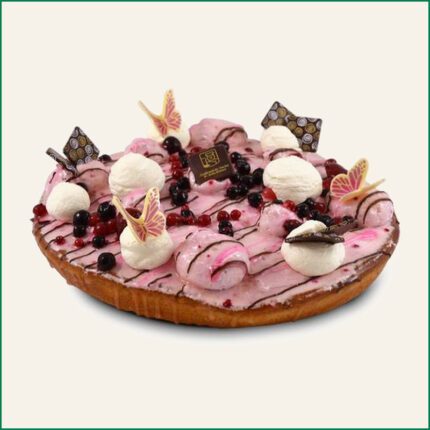 Bosvruchtenbavaroisevlaai