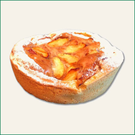 Appel-cake Taartje VEGAN